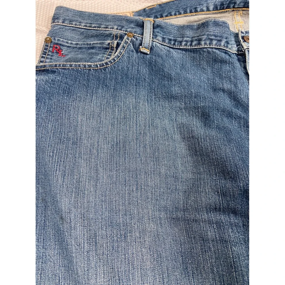 Polo Ralph Lauren Jeans‎ Mens 46Bx30 Blue Authentic Dungarees Straight Leg Denim